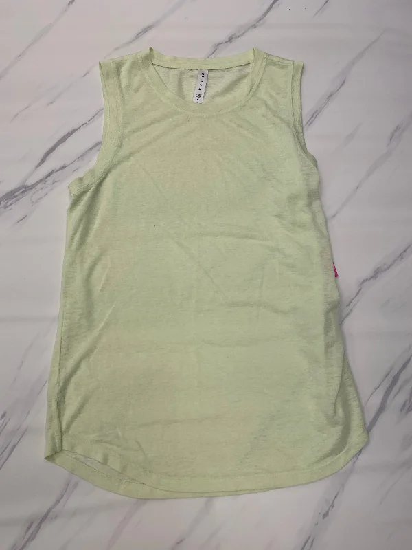 Athletic Tank Top By Athleta In Yellow, Size: M Unique Men's Patch