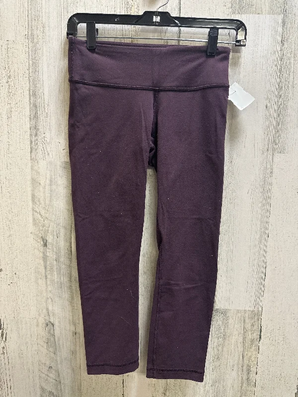 Purple Athletic Leggings Lululemon, Size 4 Tough Men's Tactical