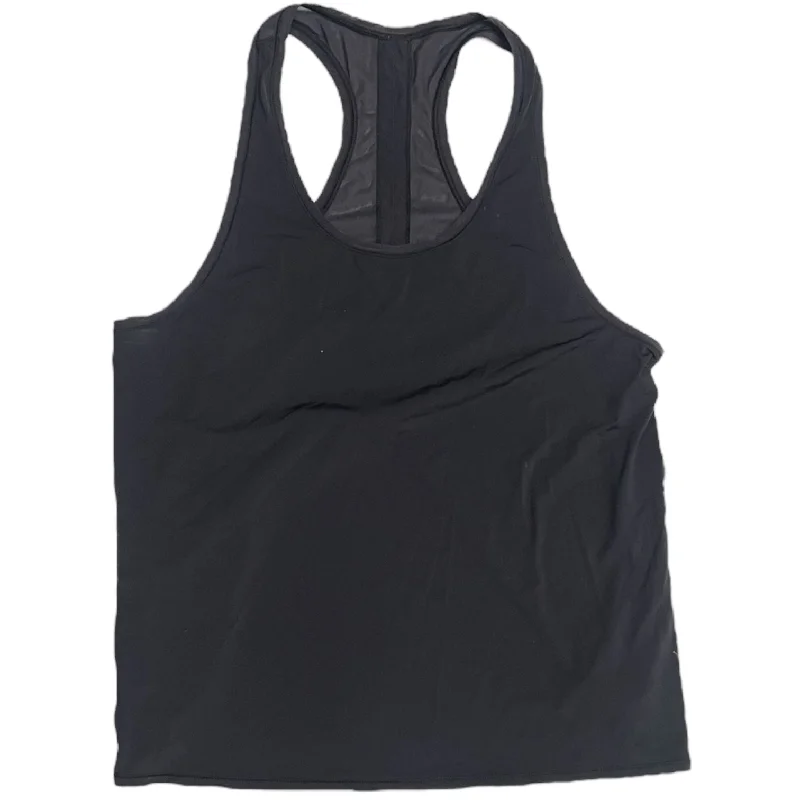 Athletic Tank Top By Lululemon In Black, Size: 6 Relaxed Men's Australian 