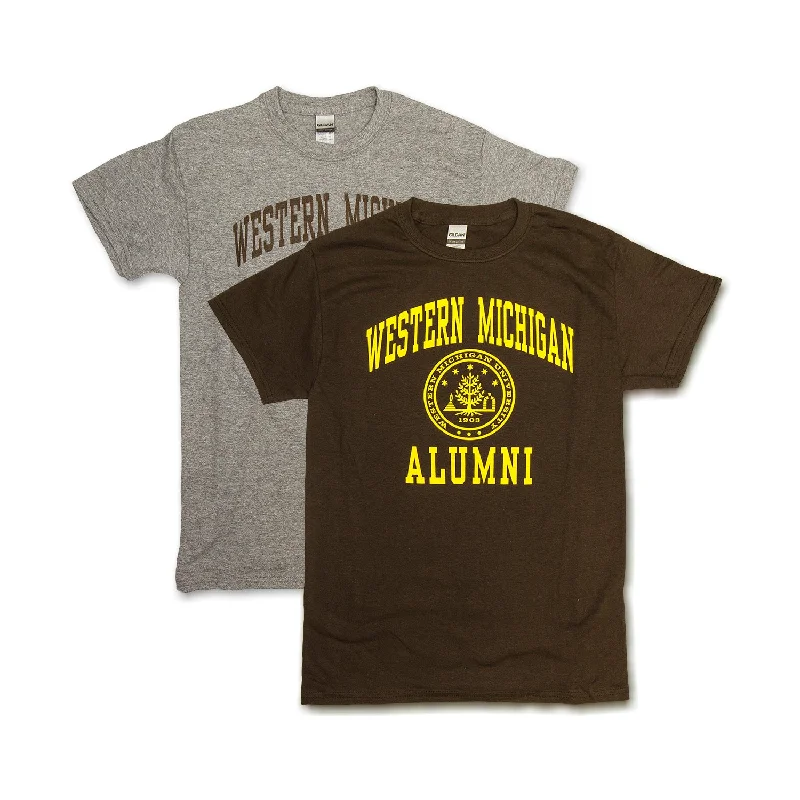 Western Michigan Seal Alumni Tee Modern Men's 