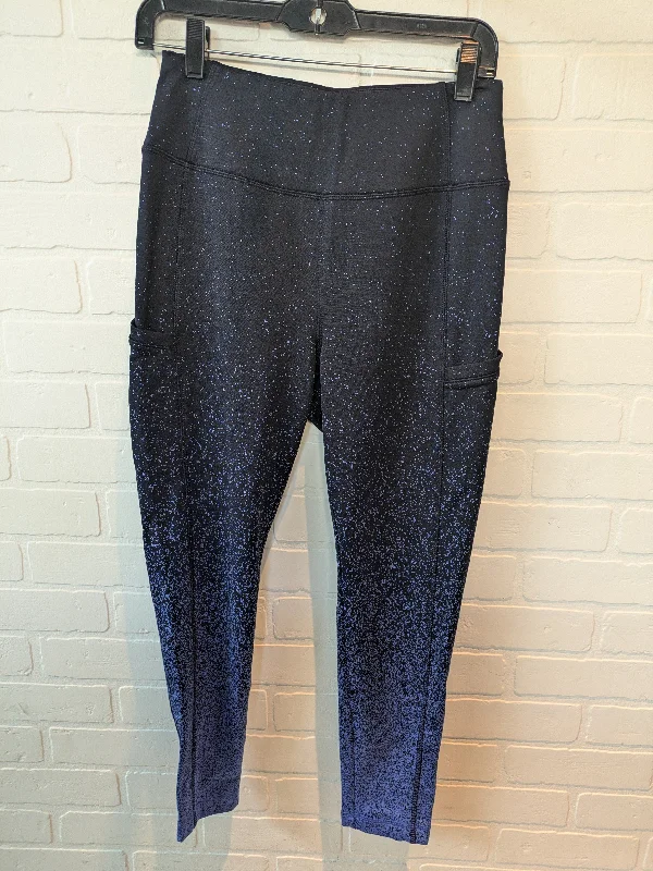 Blue Athletic Leggings Talbots, Size 8 Refined Men's Classic 