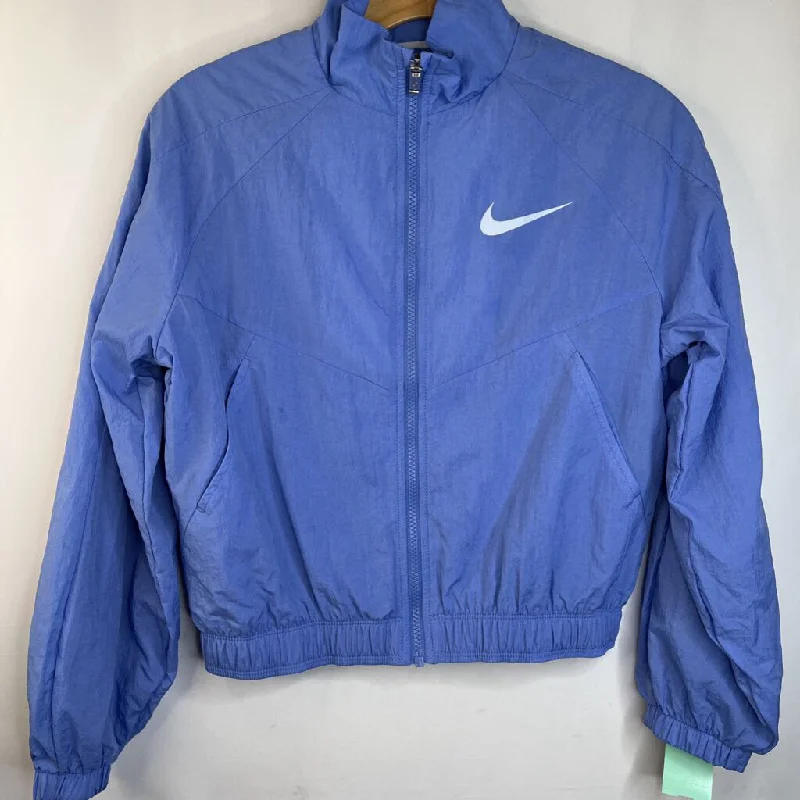 Size 14: Nike Light Purple Zip-Up Coat Modern Men's Tech