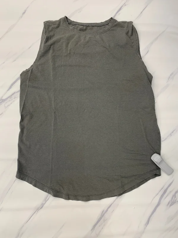 Athletic Tank Top By Lululemon In Green, Size: 4 Bold Men's Statement