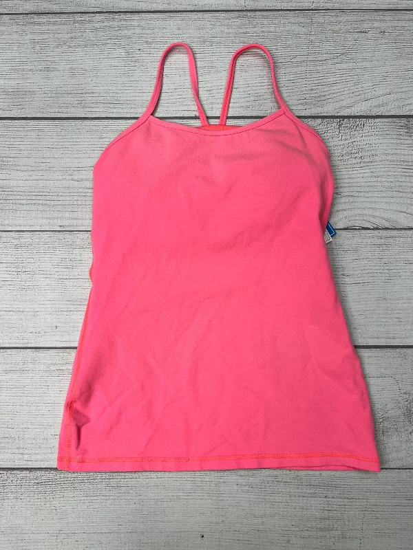 Athletic Tank Top By Lululemon In Pink, Size: 8 Dynamic Men's Glow