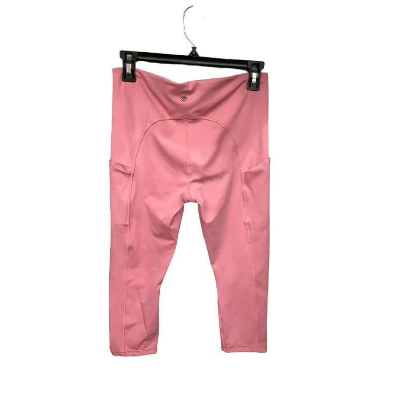 Pink Athletic Leggings Athleta, Size M Unique Men's Upcycled