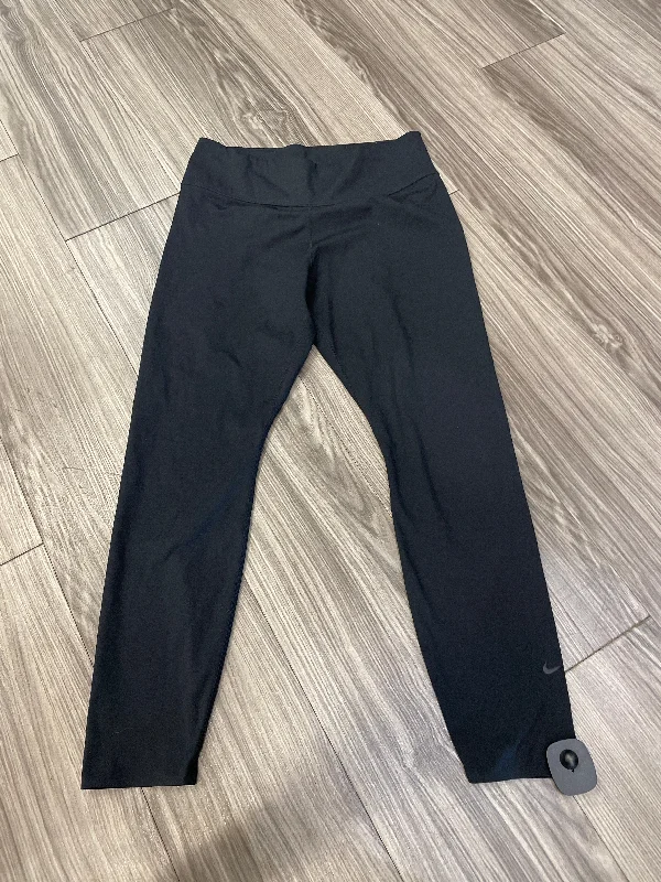 Black Athletic Leggings Nike, Size L Traditional Men's Wool