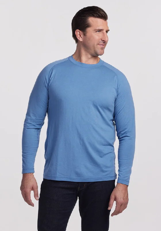 Essential Tee • Final Sale Deals! - Coronet Blue Cozy Men's Sherpa