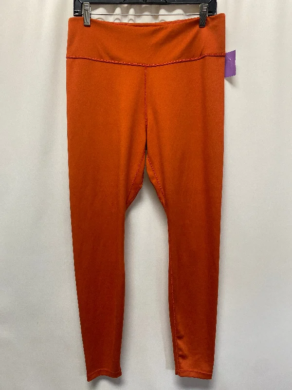 Orange Athletic Leggings Nike, Size Xl Elegant Men's Cashmere