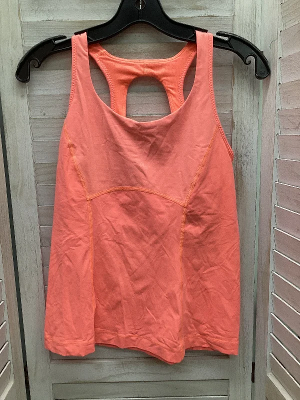 Athletic Tank Top By Lululemon In Orange, Size: 8 Modern Men's Tech