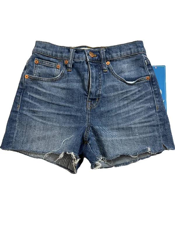 Shorts By Madewell In Blue Denim, Size: 0 Refined Men's European