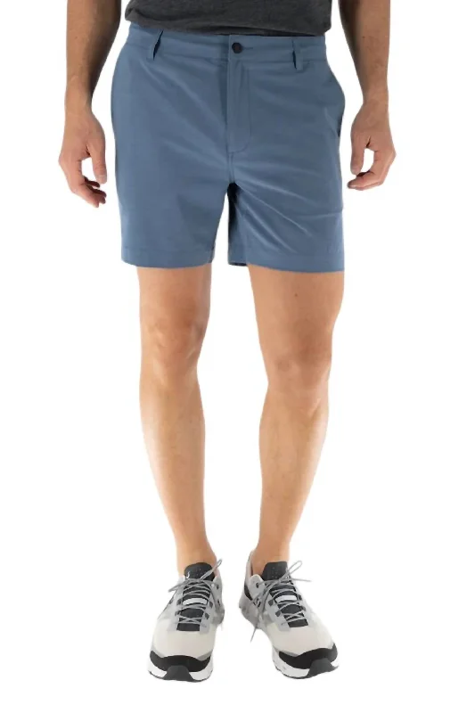 Hybrid Shorts In Blue Bay Tough Men's Tactical