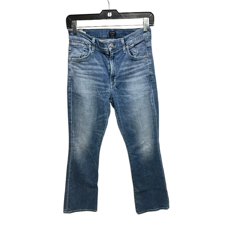 Jeans Flared By Citizens Of Humanity In Blue Denim, Size: 2 Modern Men's Tech