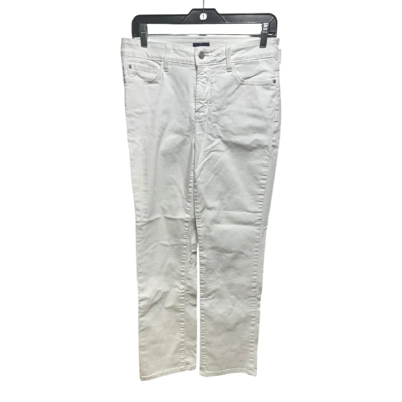 Jeans Flared By Not Your Daughters Jeans In White, Size: 6 Stylish Men's Neon