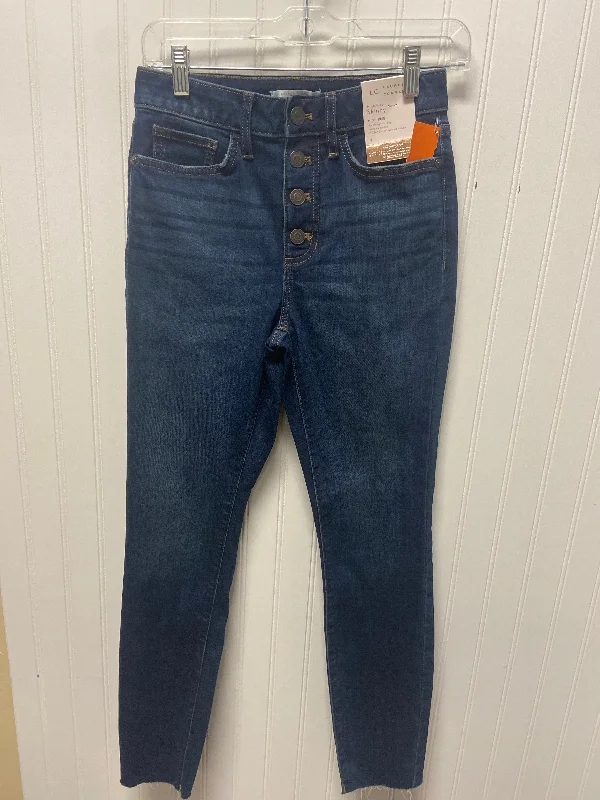 Jeans Skinny By Lc Lauren Conrad In Blue Denim, Size: 4 Modern Men's 