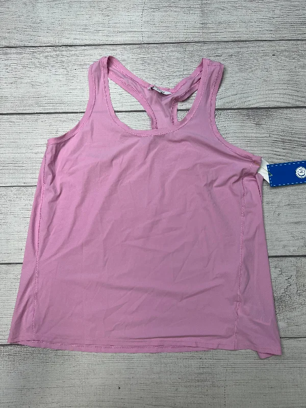 Athletic Tank Top By Athleta In Pink, Size: Xl Dynamic Men's High