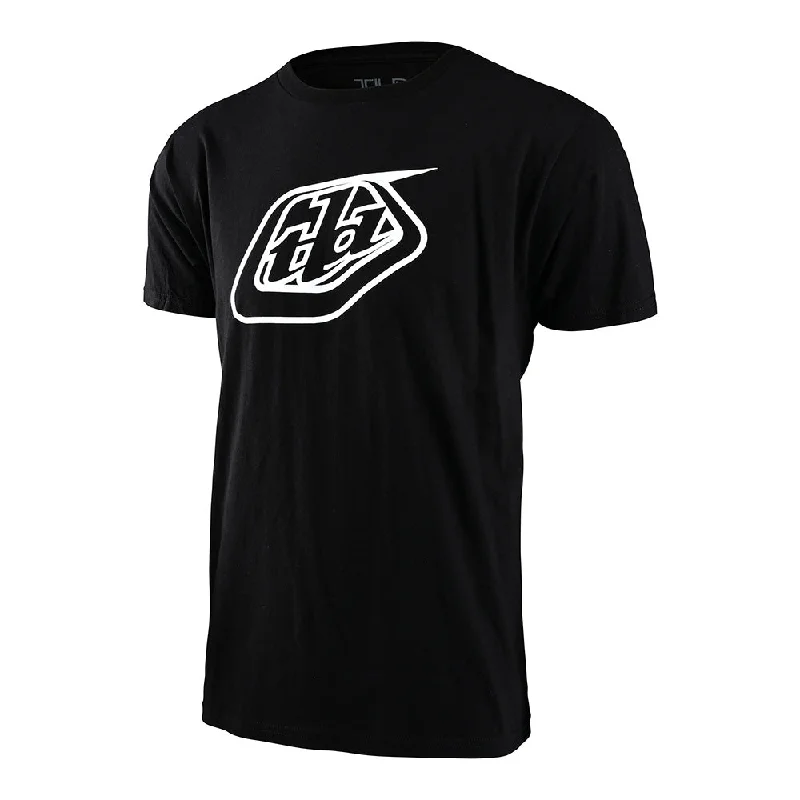 Short Sleeve Tee Badge Black Confident Men's Power