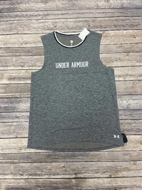 Athletic Tank Top By Under Armour In Grey, Size: Xs Vacation