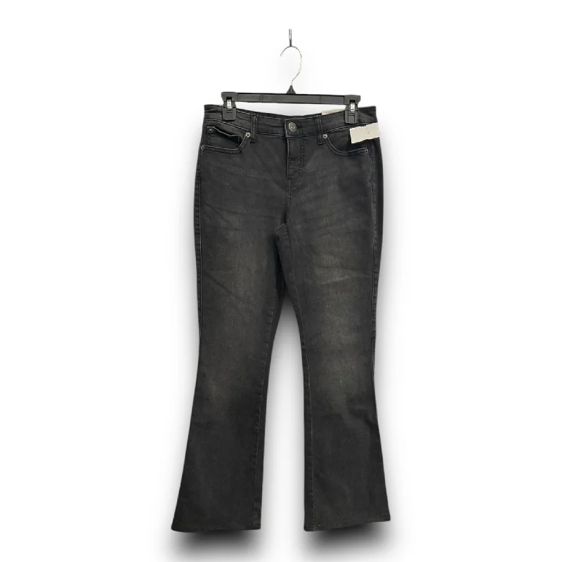 Jeans Boot Cut By Inc In Black, Size: 4 Monochromatic All