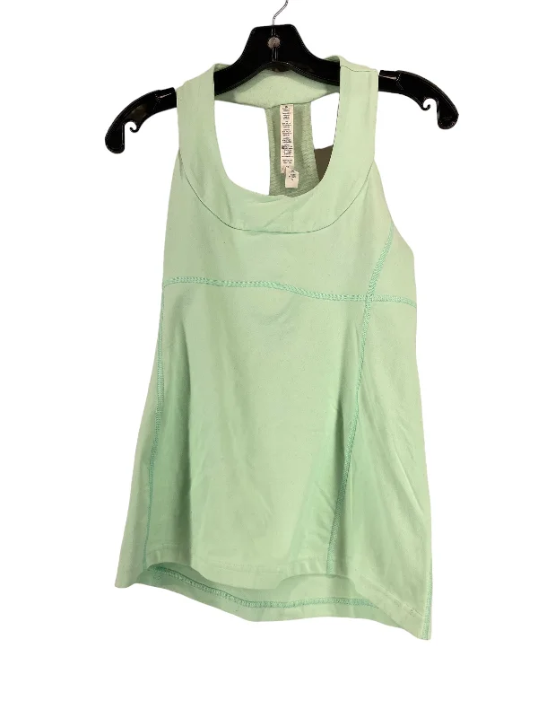 Athletic Tank Top By Lululemon In Green, Size: 6 Lumberjack