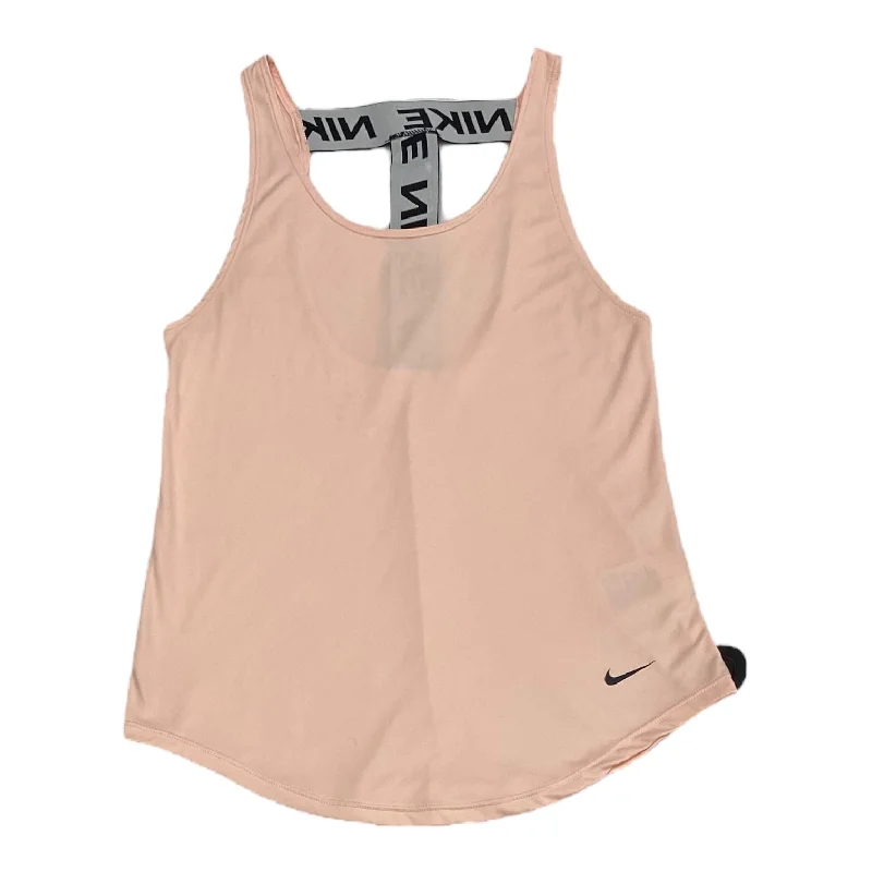 Athletic Tank Top By Nike In Peach, Size: Xs Sophisticated Men's 