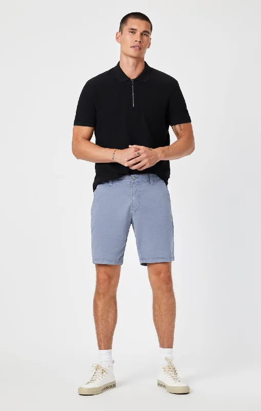 NOAH SHORTS IN FLINT STONE LUXE TWILL Business